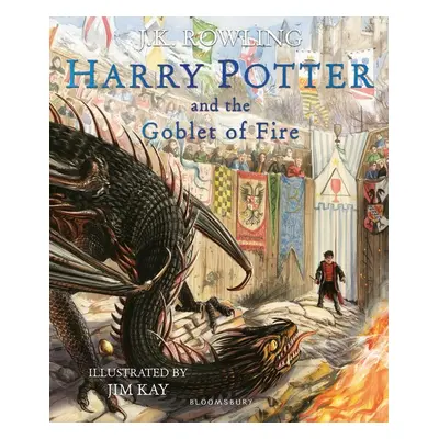 Harry Potter and the Goblet of Fire. Illustrated Edition - J. K. Rowlingová