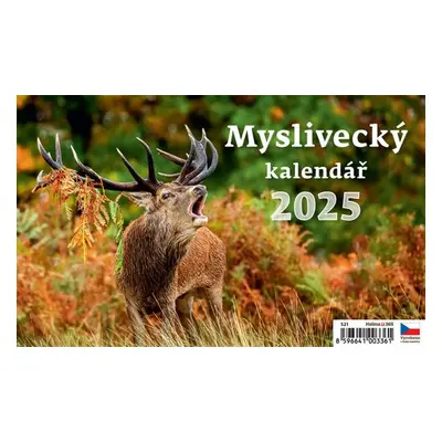 Myslivecký kalendář 2025 - stolní kalendář - Autor Neuveden