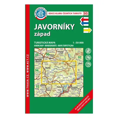 KČT 95 Javorníky západ - Autor Neuveden