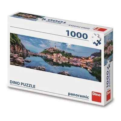 Puzzle 1000 Ostrov Krk panoramic - Autor Neuveden