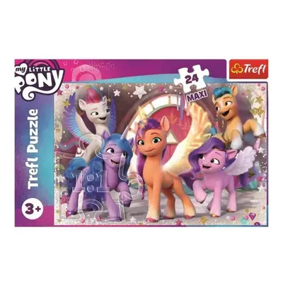 Puzzle My Little Pony Radostní poníci MAXI 24 dílků - Autor Neuveden