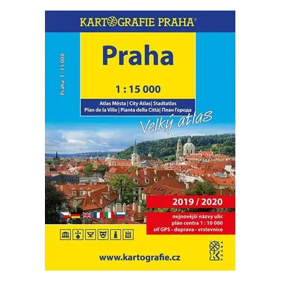 Praha 1 : 15 000 - Autor Neuveden