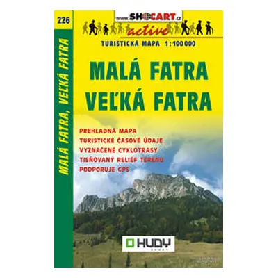 Malá Fatra, Veľká Fatra 1:100 000 - Autor Neuveden