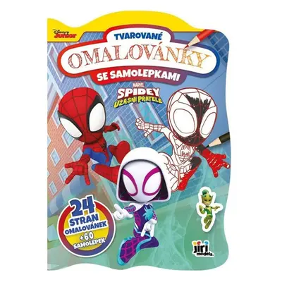 Tvarované omalovánky Spidey - Autor Neuveden