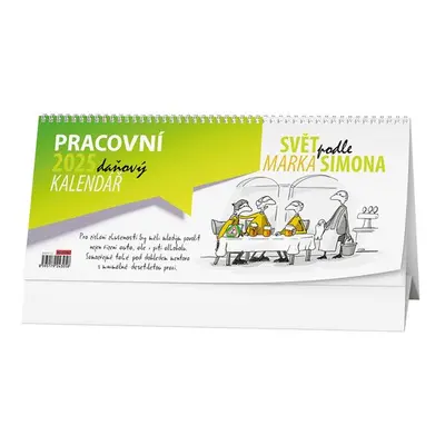 Pracovní daňový kalendář 2025 - stolní kalendář - Autor Neuveden