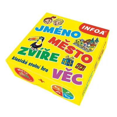 Jméno, město, zvíře, věc - Autor Neuveden