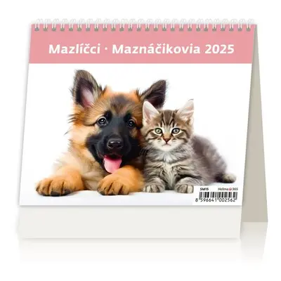 Mazlíčci 2025 - stolní kalendář - Autor Neuveden