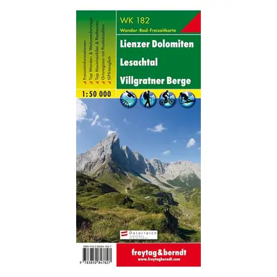 182 Lienzer Dolomiten, Lesachtal, Villgratental 1:50 000 - Autor Neuveden