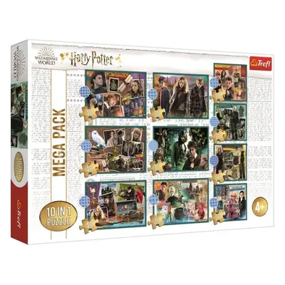 Puzzle Harry Potter MEGA PACK 10v1 - Autor Neuveden