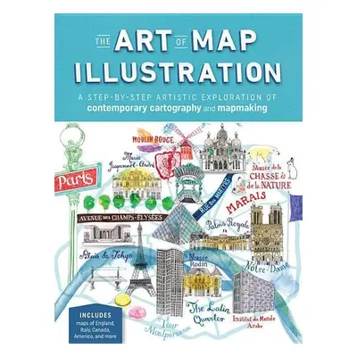 Art of the Map Illustration - Sarah King