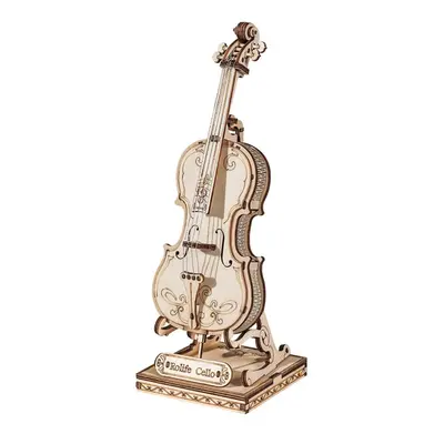 3D dřevěné puzzle Violoncello - Autor Neuveden