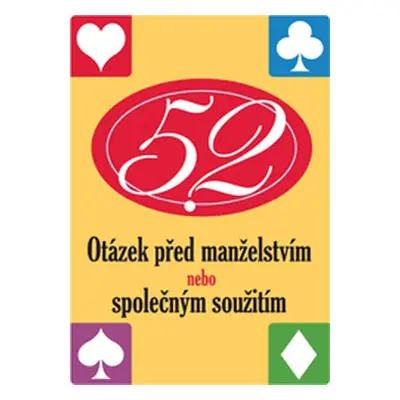 52 otázek před manželstvím nebo společným soužitím - The Gottman Institute