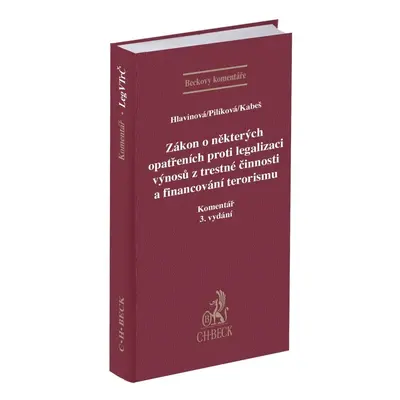 Zákon o některých opatřeních proti legalizaci výnosů z trestné činnosti - Jaroslava Pilíková