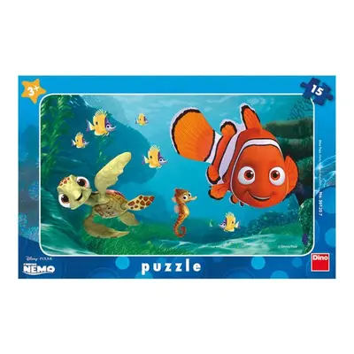 Puzzle deskové 15 Nemo a želva - Autor Neuveden