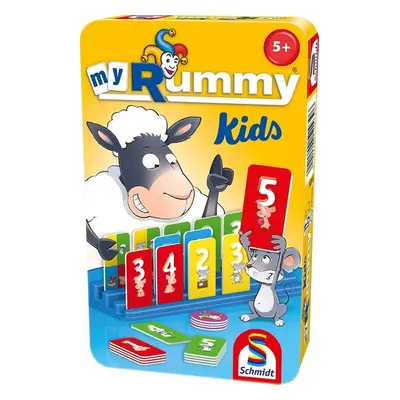 Dětská hra MyRummy Kids v plechové krabičce - Autor Neuveden