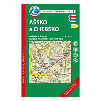 KČT 1 Ašsko a Chebsko - Autor Neuveden