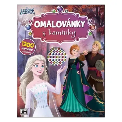 Omalovánky s kamínky Ledové království - Autor Neuveden