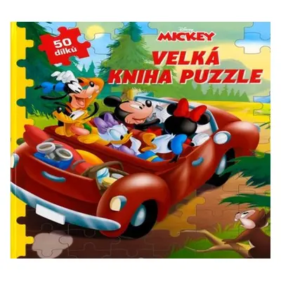 Mickey a jeho přátelé Velká kniha puzzle - Autor Neuveden