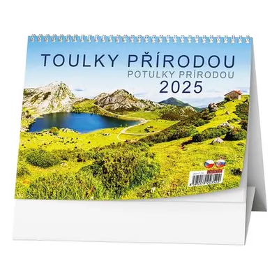 Toulky přírodou 2025 - stolní kalendář - Autor Neuveden