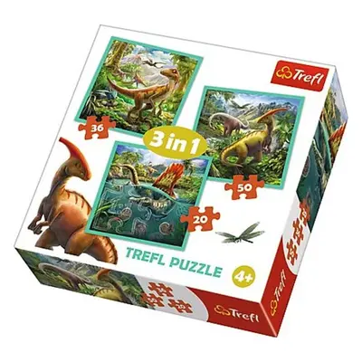 Puzzle Neobyčejný svět dinosaurů - Autor Neuveden