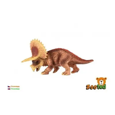 Triceratops malý zooted plast 14cm v sáčku - Autor Neuveden