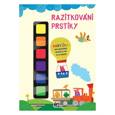 Razítkování prstíky Vláček - Autor Neuveden