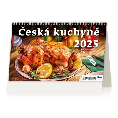 Česká kuchyně 2025 - stolní kalendář - Autor Neuveden