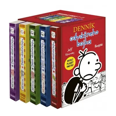 Denník odvážneho bojka 1-5 - Jeff Kinney