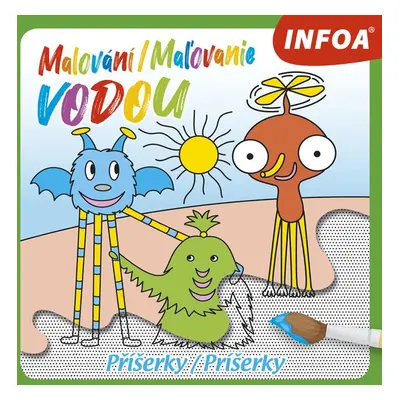 Malování/Maľovanie vodou Příšerky/Príšerky - Autor Neuveden