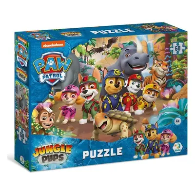 Puzzle Tlapková patrola Jungle Pups 60 dílků - Autor Neuveden