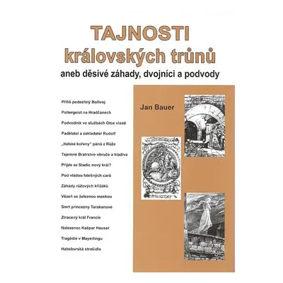 Tajnosti královských trůnů - Jan Bauer