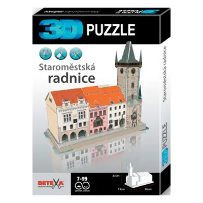 3D puzzle Staroměstská radnice - Autor Neuveden