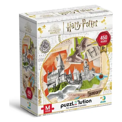 Puzzle Harry Potter Škola čar a kouzel v Bradavicích 450 dílků - Autor Neuveden