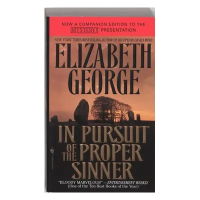 In Pursuit of the Proper Sinner - Elizabeth George