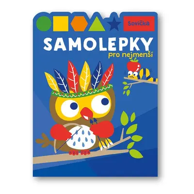 Samolepky pro nejmenší Sovička - Autor Neuveden