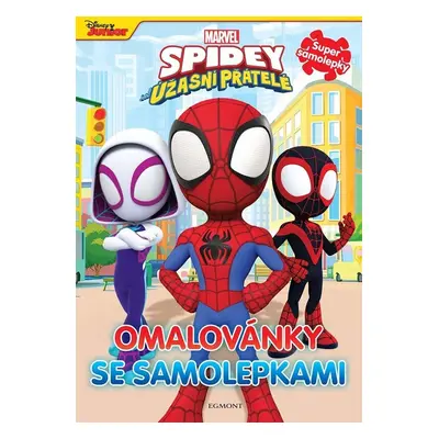 Spidey a jeho úžasní přátelé Omalovánky se samolepkami - Autor Neuveden