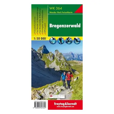 364 Bregenzerwald 1:50 000 - Autor Neuveden