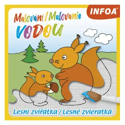 Malování/Maľovanie vodou Lesní zvířátka/Lesné zvieratká - Autor Neuveden