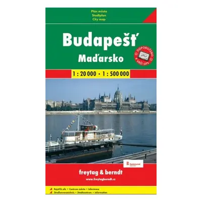 Budapešť + Maďarsko 1:20 000/1:500 000 - Autor Neuveden