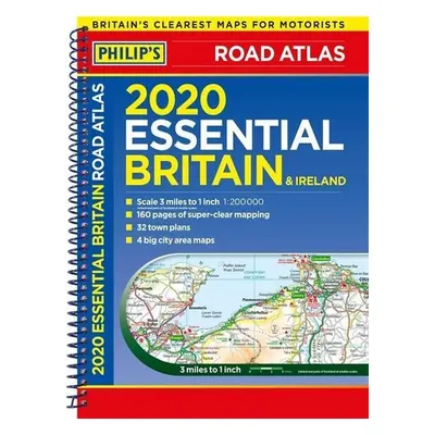 Philip's Essential Road Atlas Britain and Ireland 2019 - Autor Neuveden