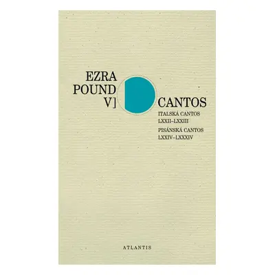 Cantos V - Ezra Pound