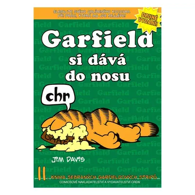 Garfield si dává do nosu - Jim Davis