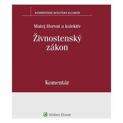 Živnostenský zákon - Matej Horvat