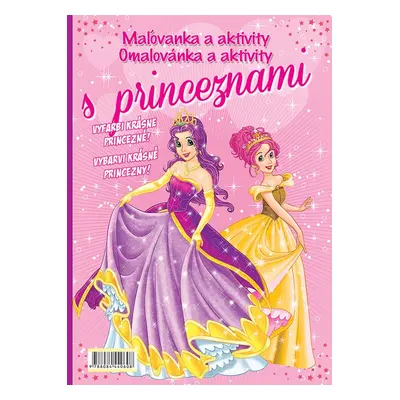 Maľovanka Omalovánka a aktivity s princeznami - Autor Neuveden