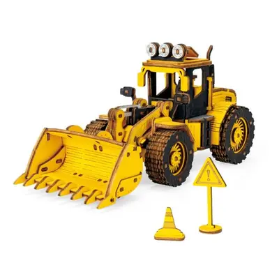 3D dřevěné puzzle Buldozer - Autor Neuveden