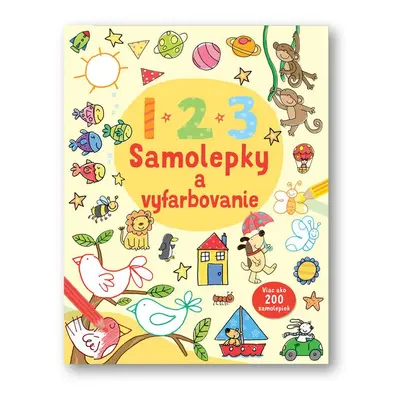 123 Samolepky a vyfarbovanie - Autor Neuveden