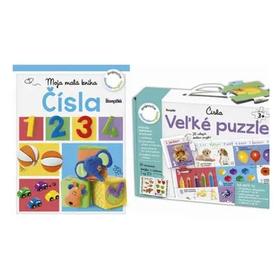 Veľké puzzle Čísla BOX - Autor Neuveden