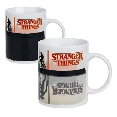 Hrnek měnící Stranger Things Upside Down 315 ml - Autor Neuveden