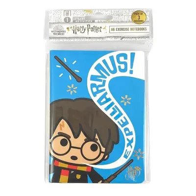 Harry Potter Kawai set bloků A6 - Autor Neuveden