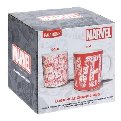 Hrnek měnící Marvel logo - Autor Neuveden